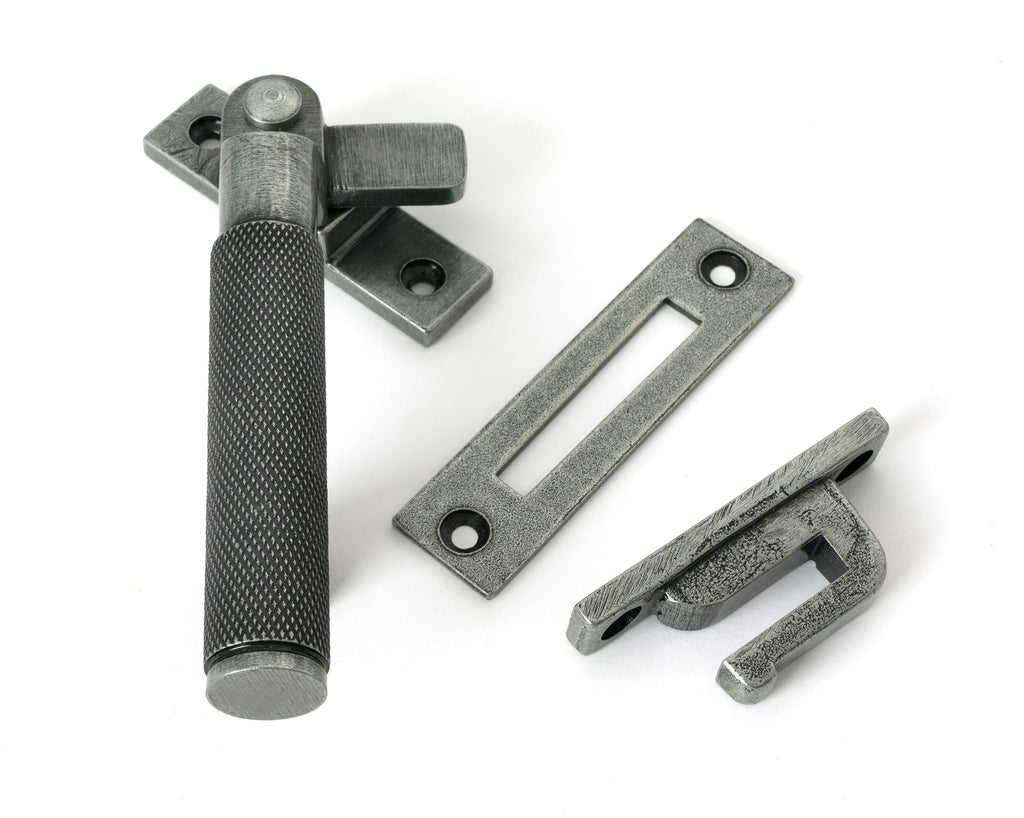 From The Anvil's Pewter Patina Locking Brompton Fastener