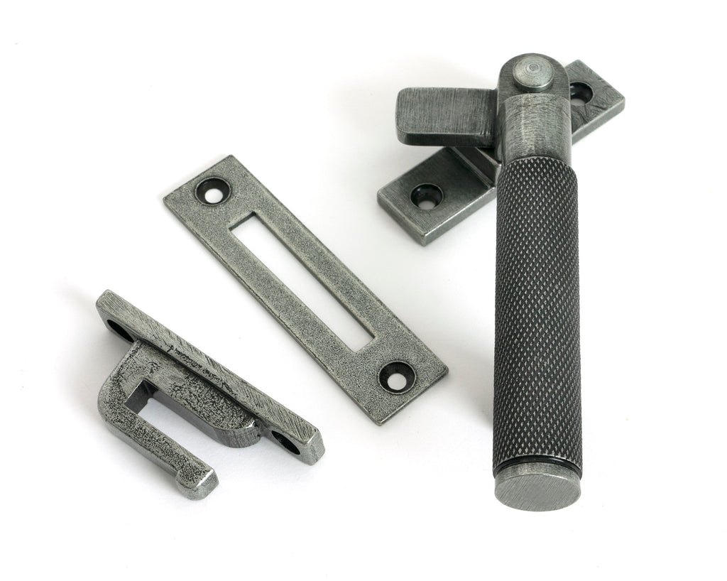 From The Anvil's Pewter Patina Locking Brompton Fastener