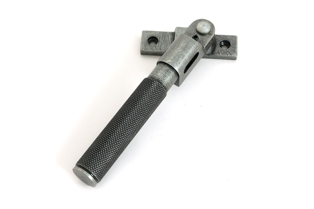 From The Anvil's Pewter Patina Night-Vent Locking Brompton Fastener