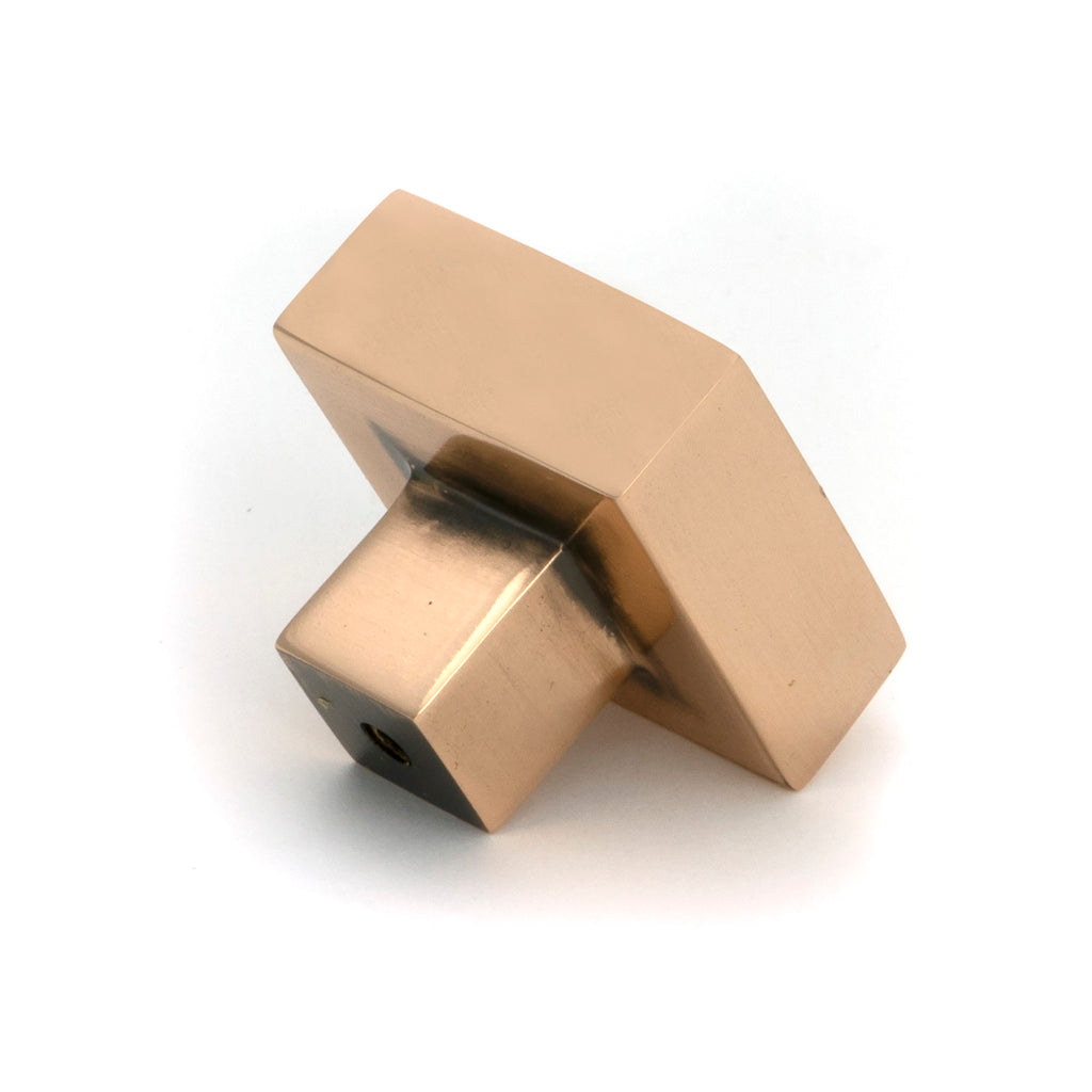 From The Anvil's Polished Bronze Albers Cabinet Knob