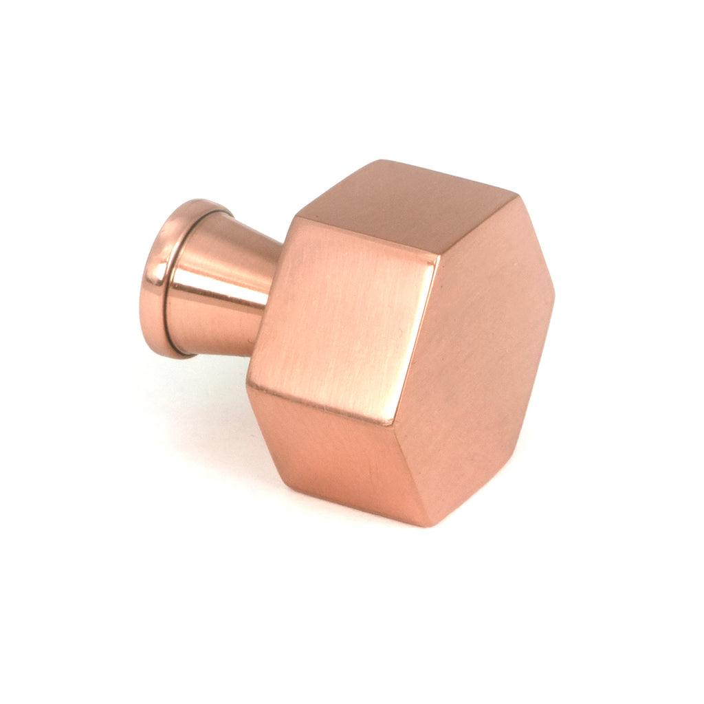 From The Anvil's Polished Bronze Kahlo Cabinet Knob