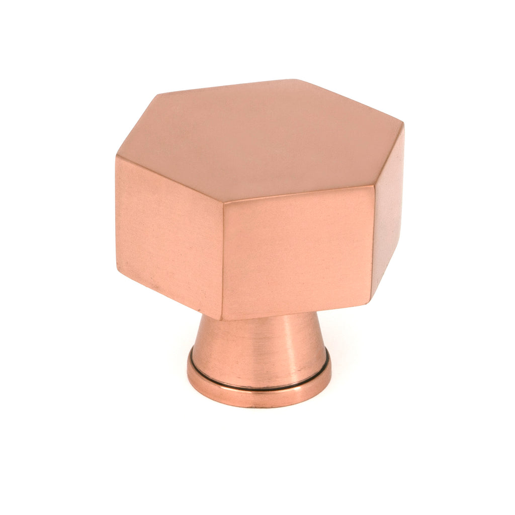 From The Anvil's Polished Bronze Kahlo Cabinet Knob