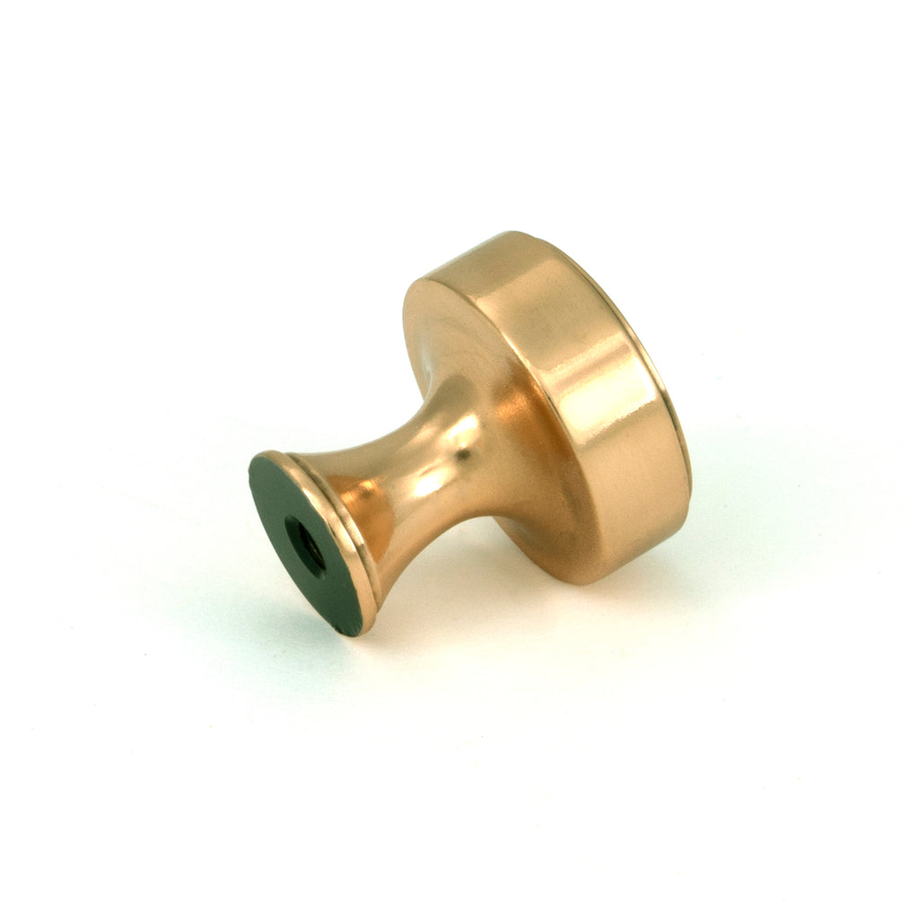 From The Anvil's Polished Bronze Scully Cabinet Knob