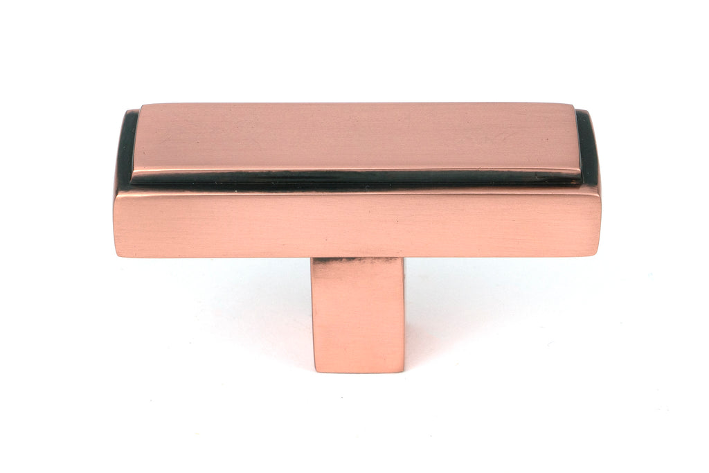 From The Anvil's Polished Bronze Scully T-Bar