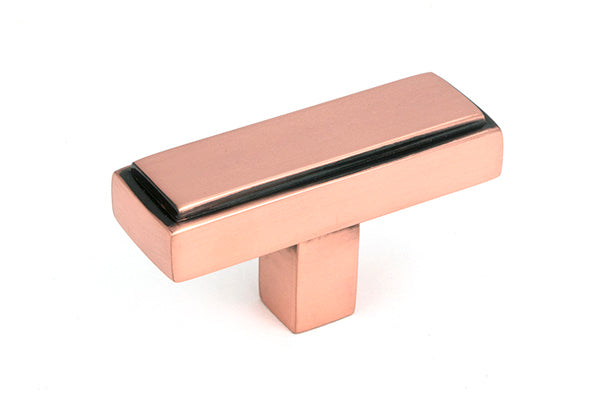 From The Anvil's Polished Bronze Scully T-Bar