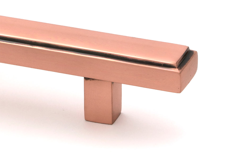 From The Anvil's Polished Bronze Scully Pull Handle