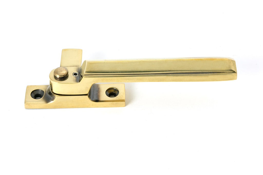 From The Anvil's Aged Brass Locking Art Deco Fastener