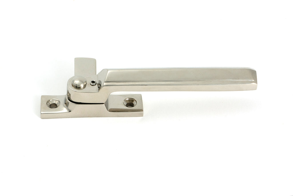 From The Anvil's Polished Nickel Locking Art Deco Fastener