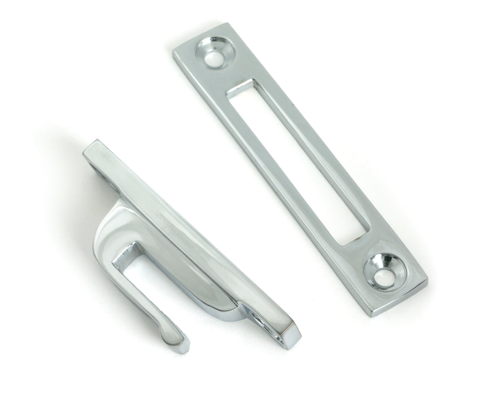 From The Anvil's Polished Chrome Locking Art Deco Fastener