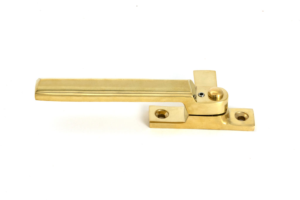 From The Anvil's Polished Brass Locking Art Deco Fastener