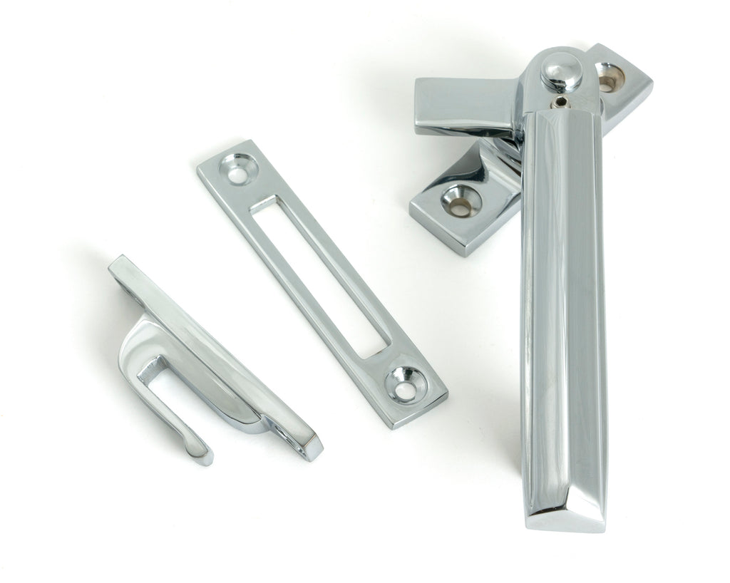 From The Anvil's Polished Chrome Locking Art Deco Fastener