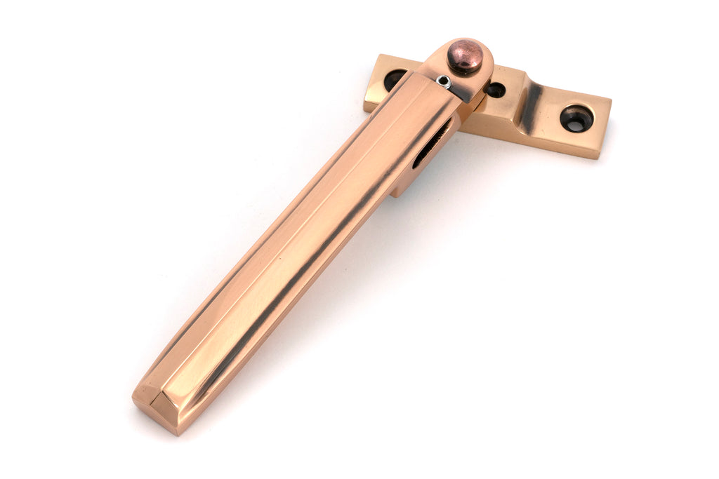 From The Anvil's Polished Bronze Night-Vent Locking Art Deco Fastener