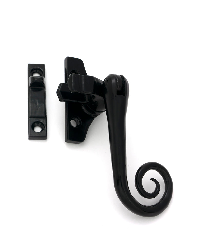 From The Anvil's Black Locking Monkeytail Fastener (Steel Window)