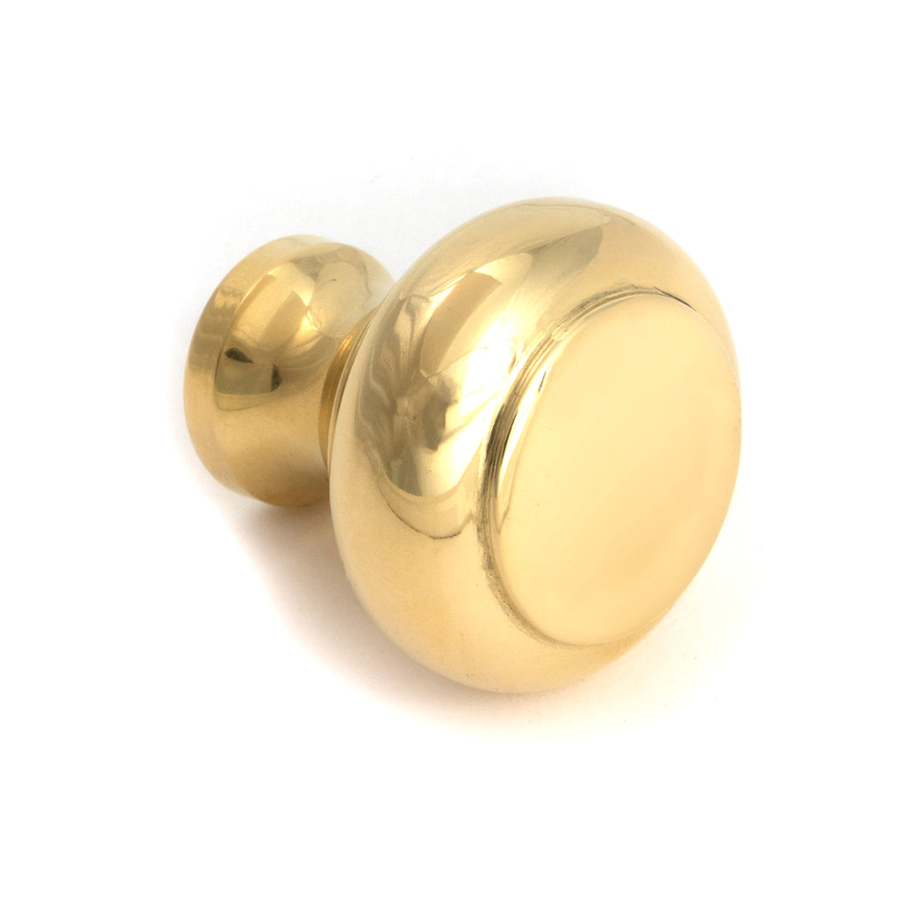 From The Anvil's Polished Brass Regency Cabinet Knob