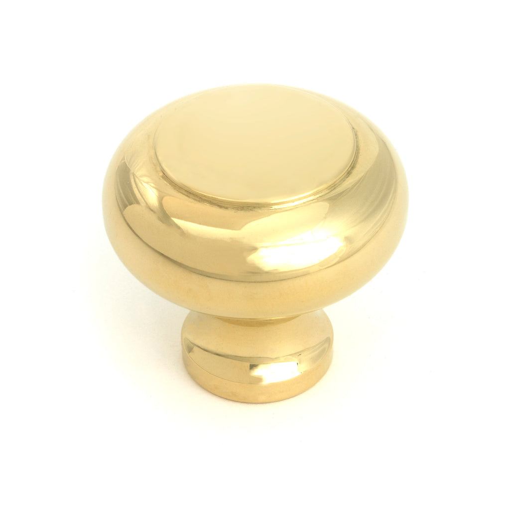 From The Anvil's Polished Brass Regency Cabinet Knob