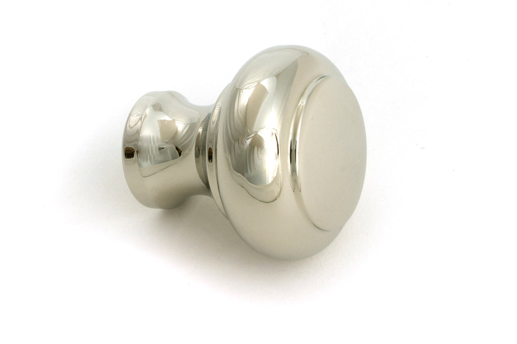 From The Anvil's Polished Nickel Regency Cabinet Knob