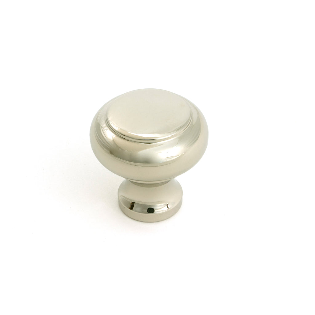 From The Anvil's Polished Nickel Regency Cabinet Knob