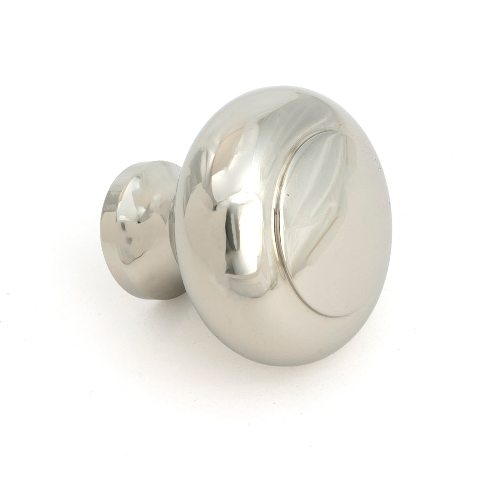 From The Anvil's Polished Nickel Regency Cabinet Knob