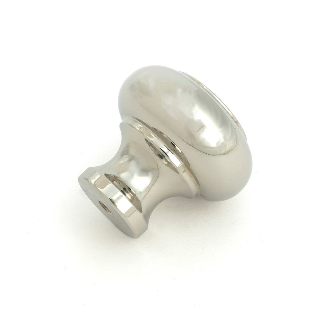 From The Anvil's Polished Nickel Regency Cabinet Knob