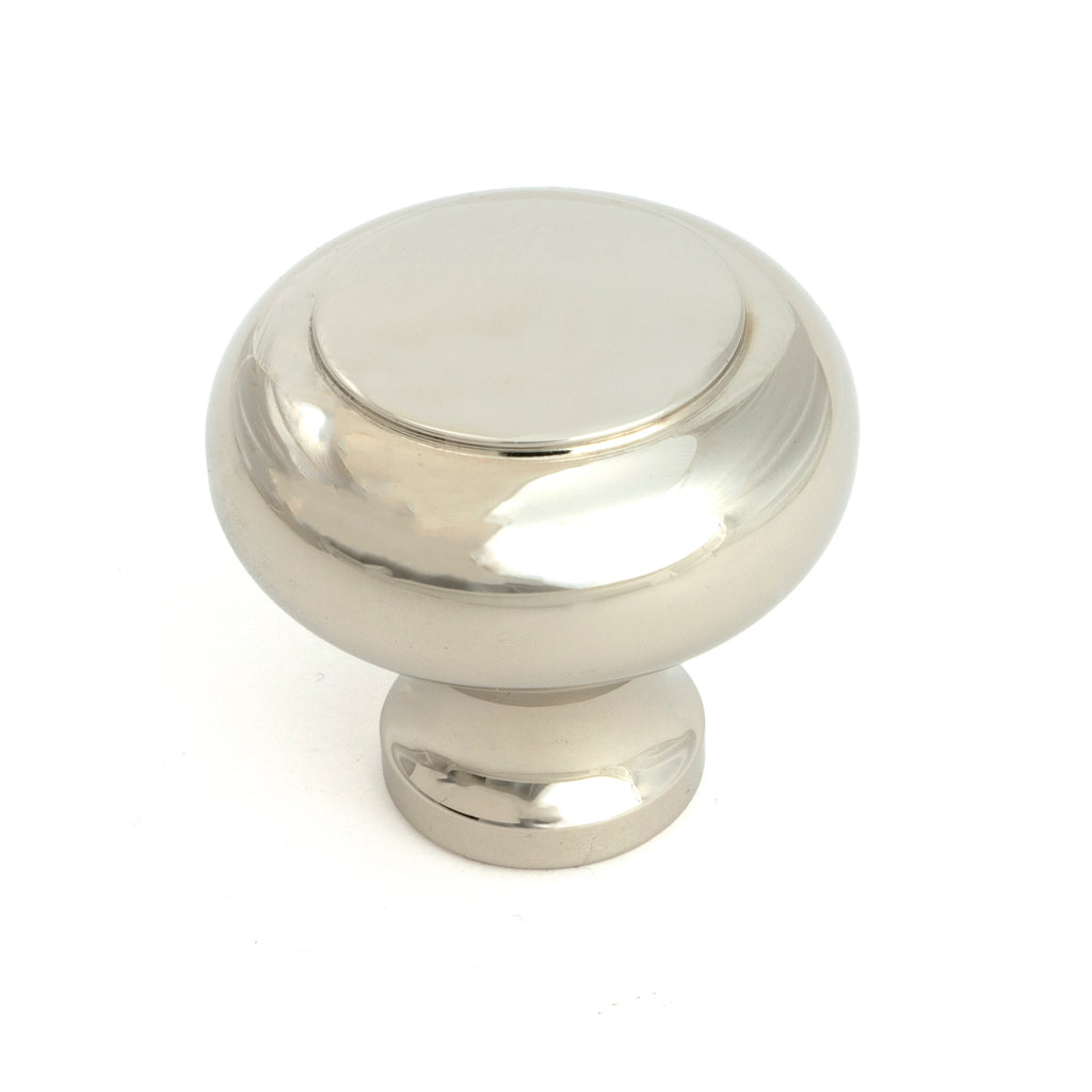 From The Anvil's Polished Nickel Regency Cabinet Knob