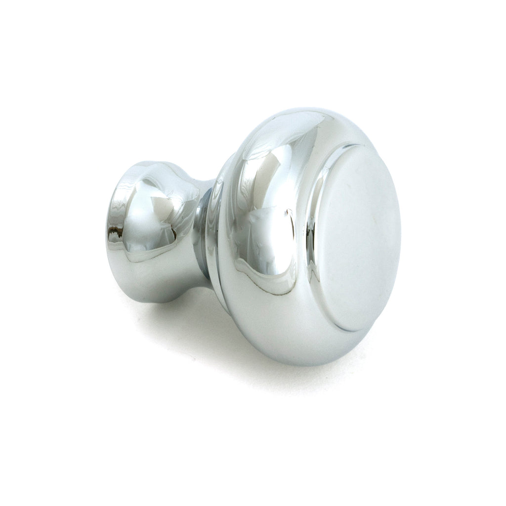 From The Anvil's Polished Chrome Regency Cabinet Knob