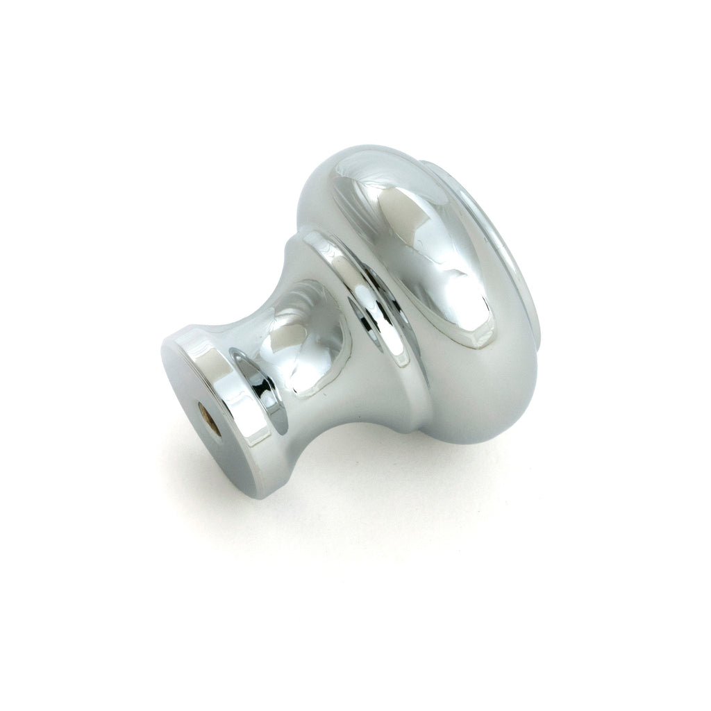 From The Anvil's Polished Chrome Regency Cabinet Knob