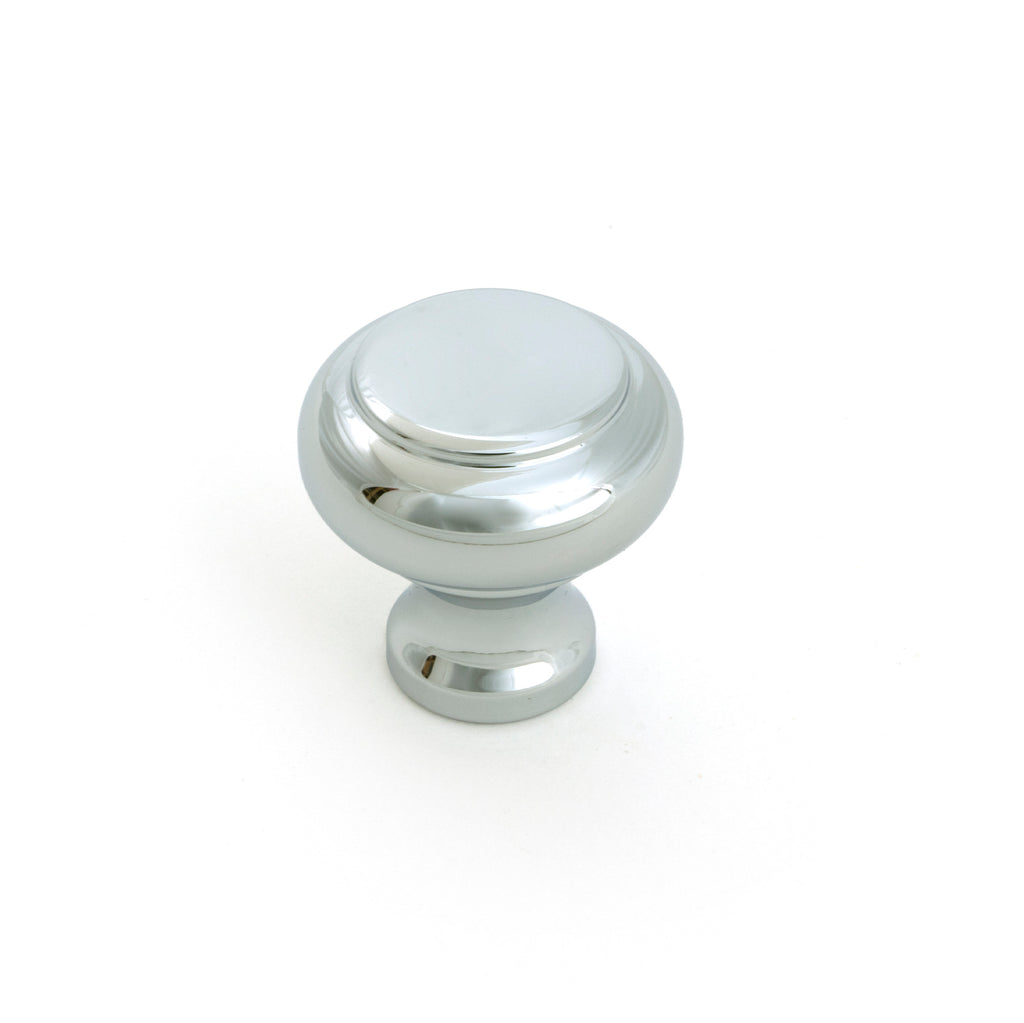 From The Anvil's Polished Chrome Regency Cabinet Knob