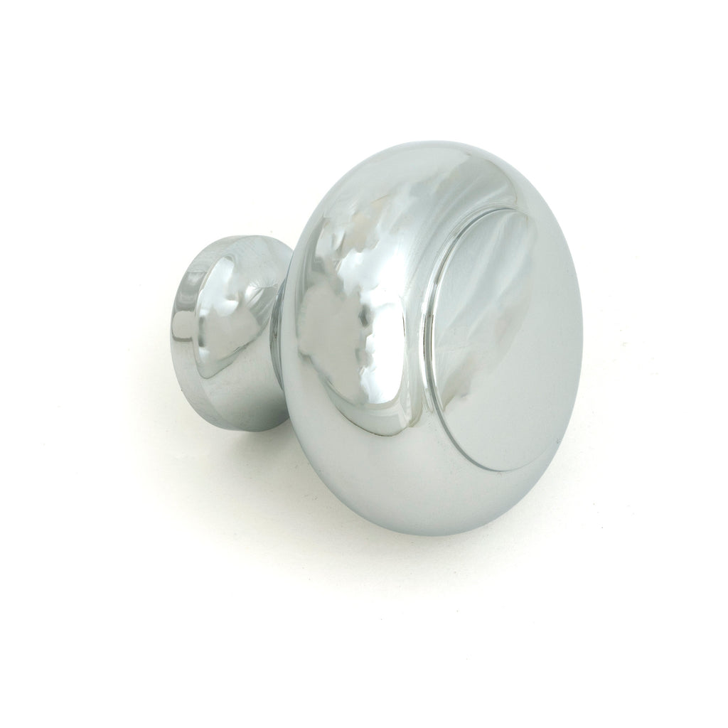 From The Anvil's Polished Chrome Regency Cabinet Knob