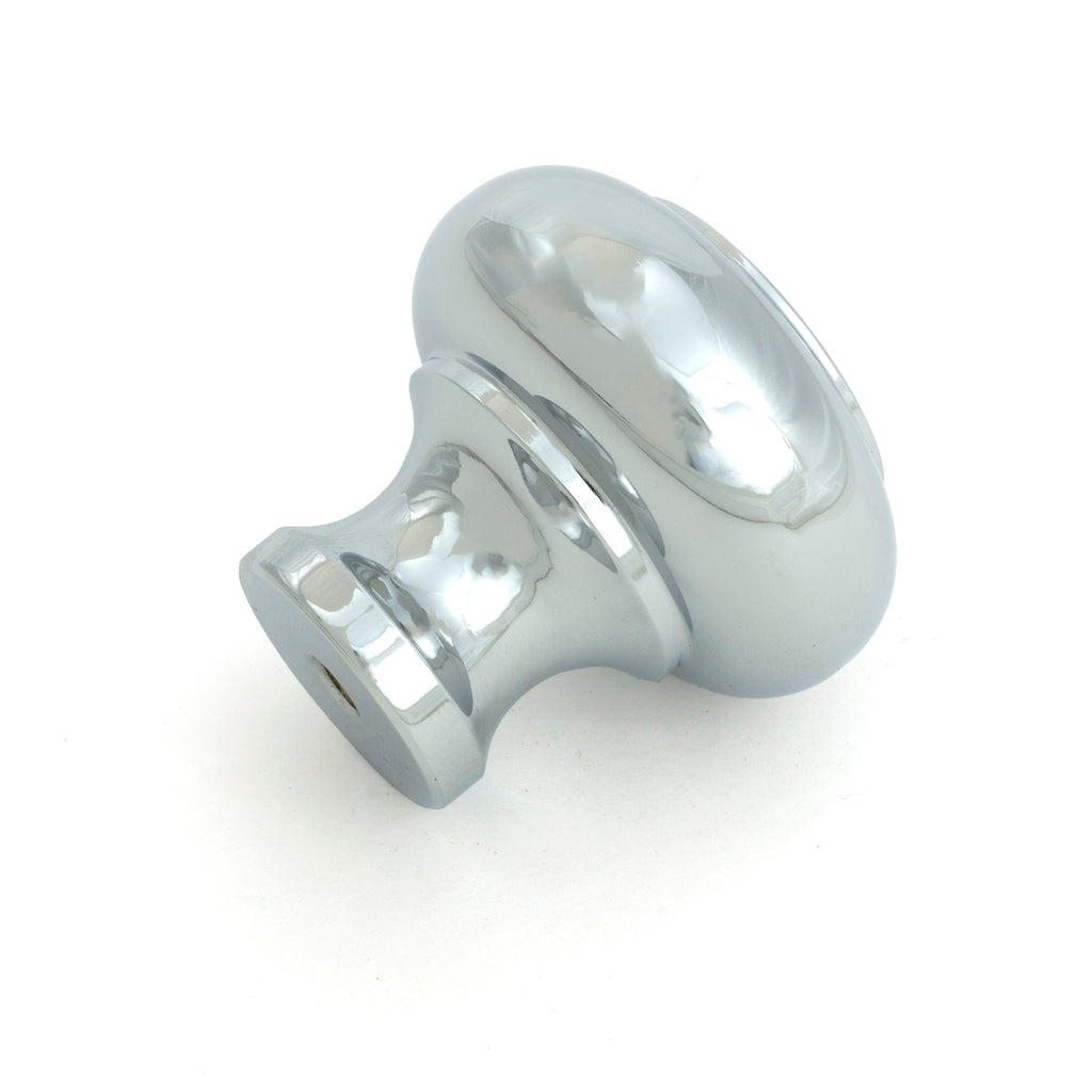 From The Anvil's Polished Chrome Regency Cabinet Knob