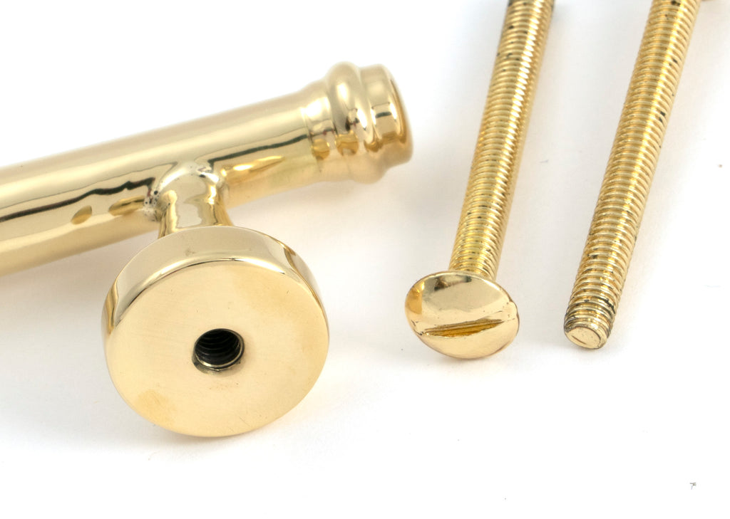 From The Anvil's Polished Brass Regency Pull Handle