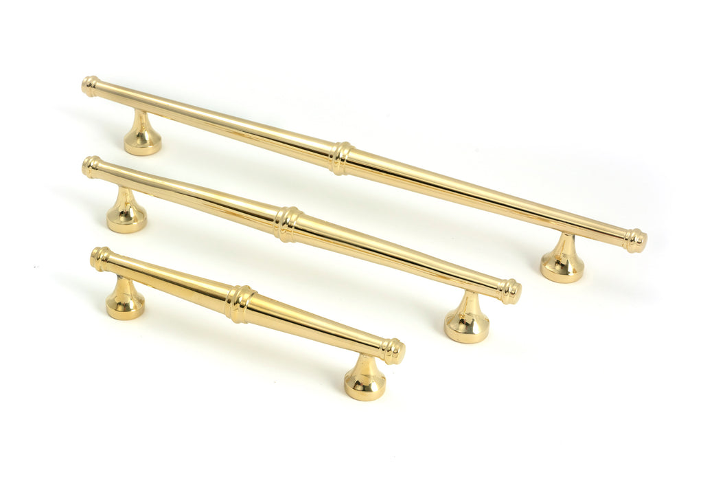 From The Anvil's Polished Brass Regency Pull Handle