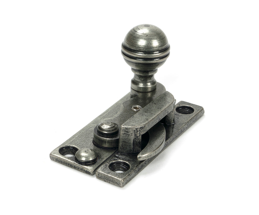 From The Anvil's Pewter Patina Prestbury Sash Hook Fastener