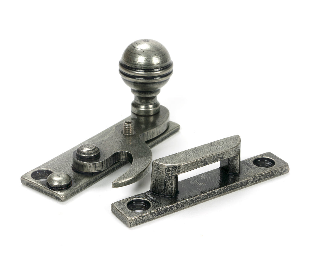 From The Anvil's Pewter Patina Prestbury Sash Hook Fastener