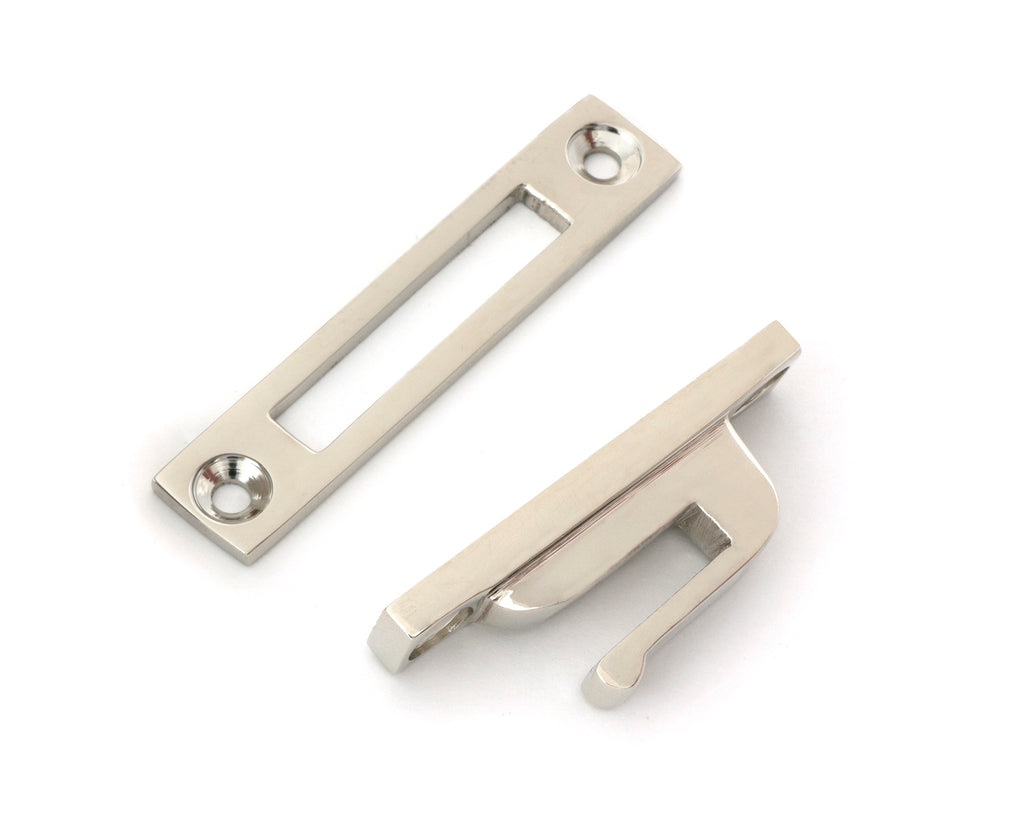 From The Anvil's Polished Nickel Locking Brompton Fastener