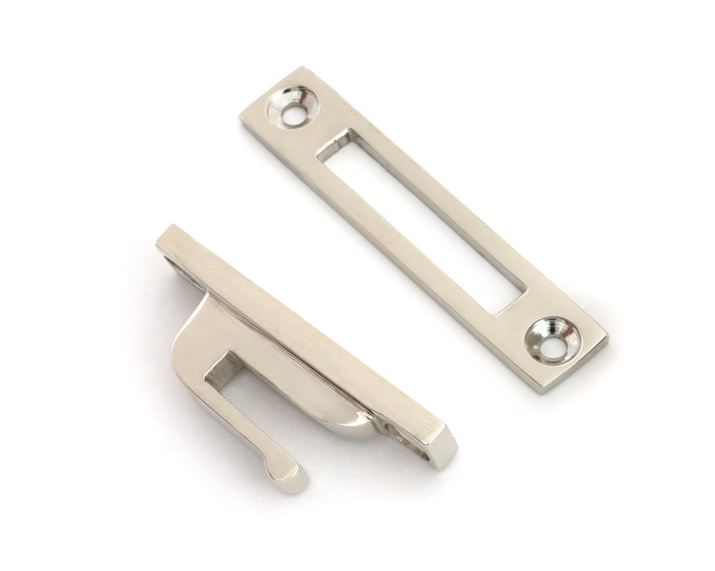 From The Anvil's Polished Nickel Locking Brompton Fastener