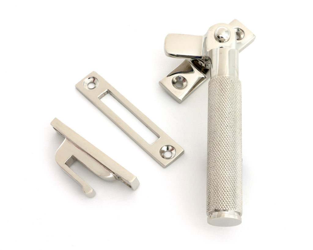 From The Anvil's Polished Nickel Locking Brompton Fastener