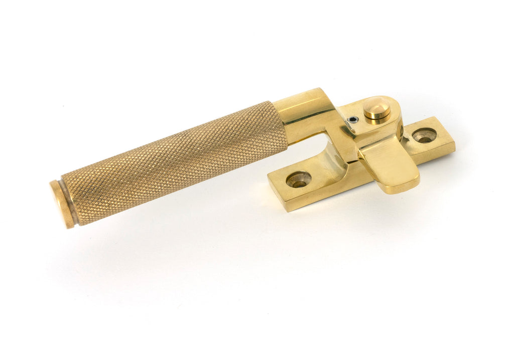 From The Anvil's Polished Brass Locking Brompton Fastener