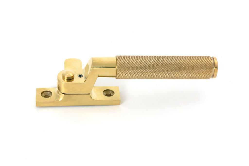 From The Anvil's Polished Brass Locking Brompton Fastener