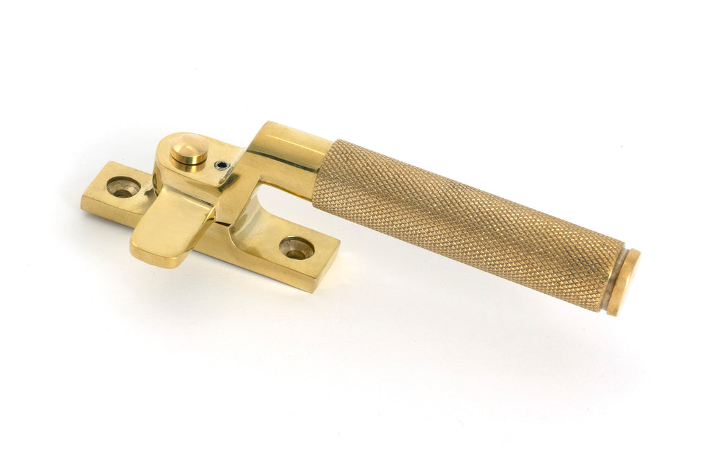 From The Anvil's Polished Brass Locking Brompton Fastener