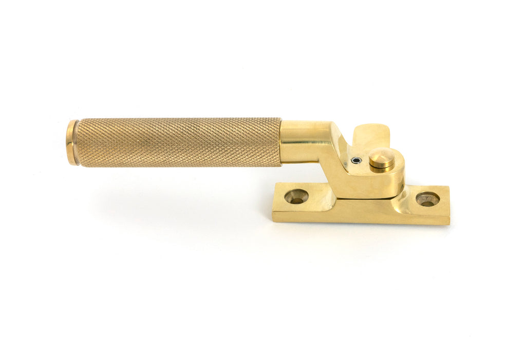 From The Anvil's Polished Brass Locking Brompton Fastener