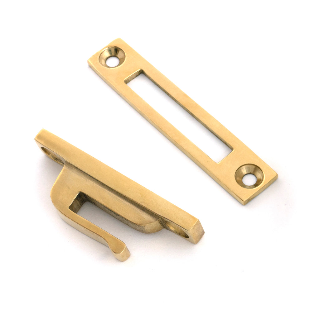 From The Anvil's Polished Brass Locking Brompton Fastener