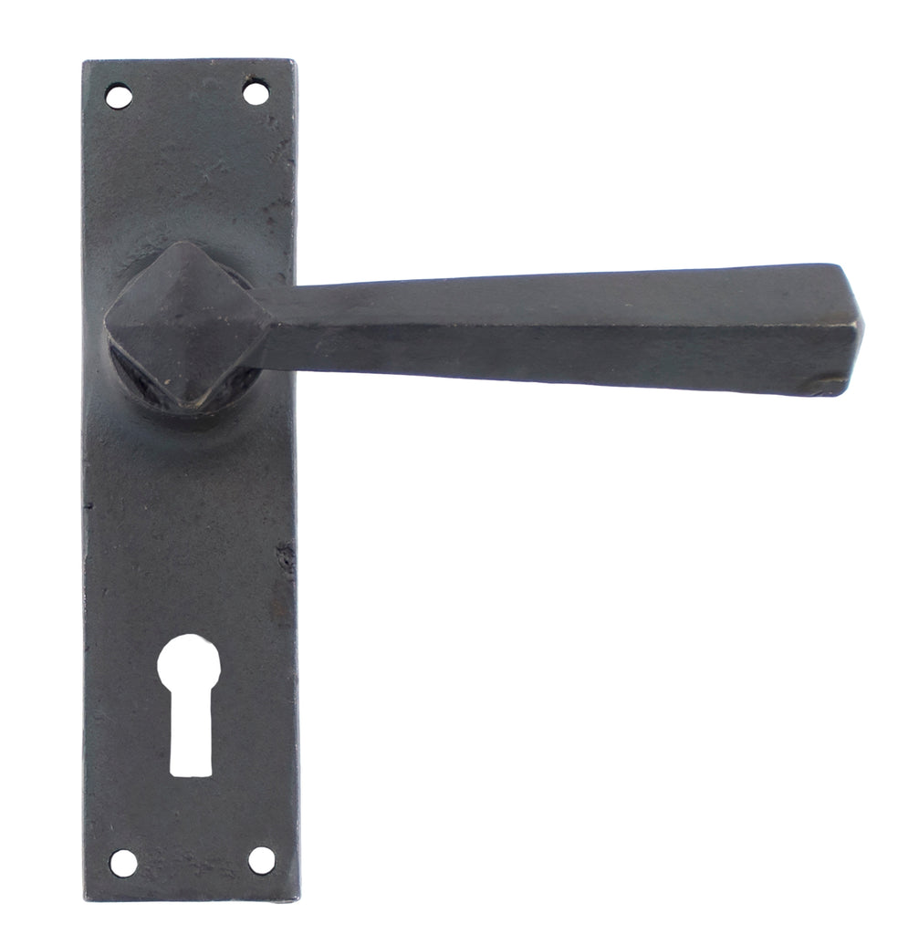 From The Anvil's Beeswax Straight Lever Lock Set