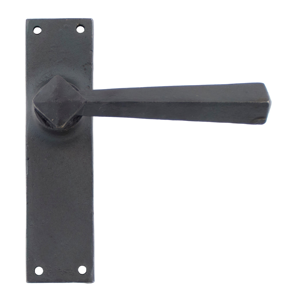 From The Anvil's Beeswax Straight Lever Latch Set