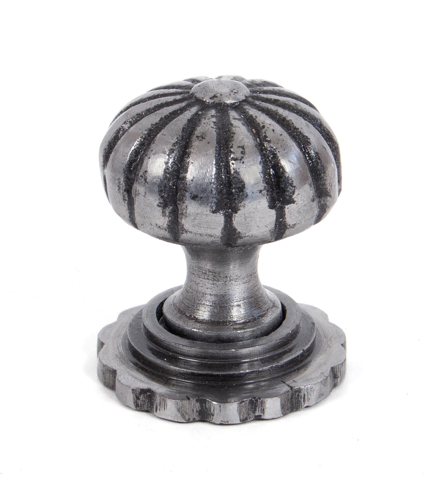 From The Anvil's Natural Smooth Flower Cabinet Knob