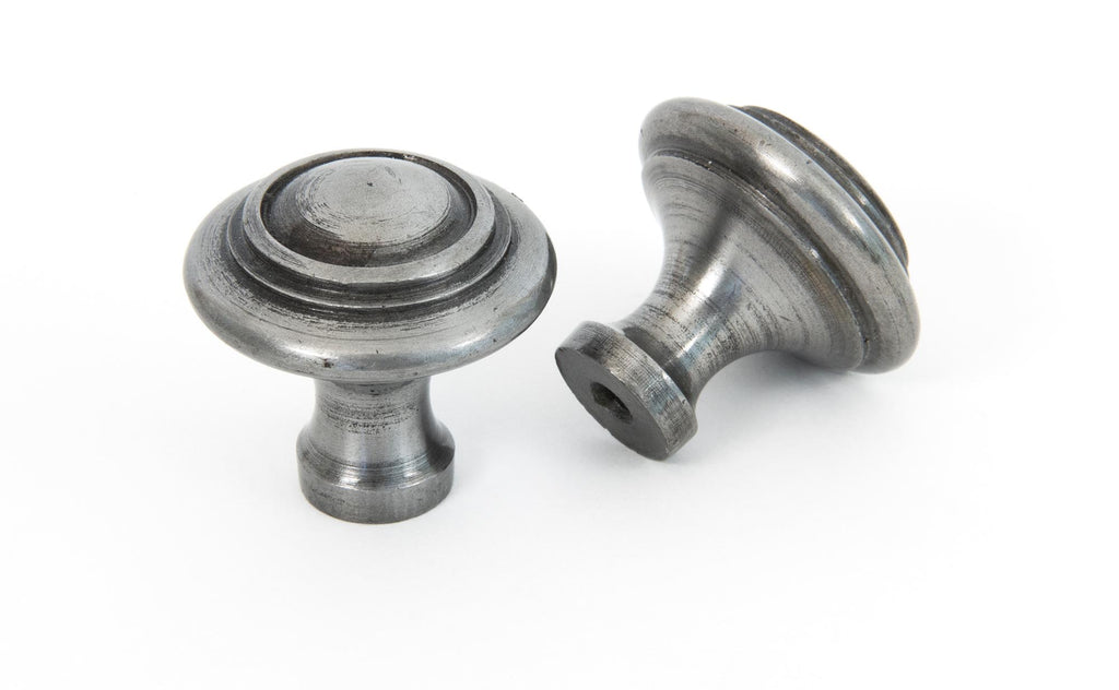 From The Anvil's Natural Smooth Ringed Cabinet Knob