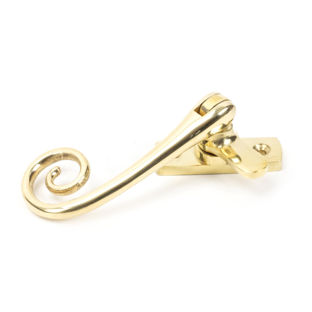 From The Anvil's Polished Brass Monkeytail Fastener