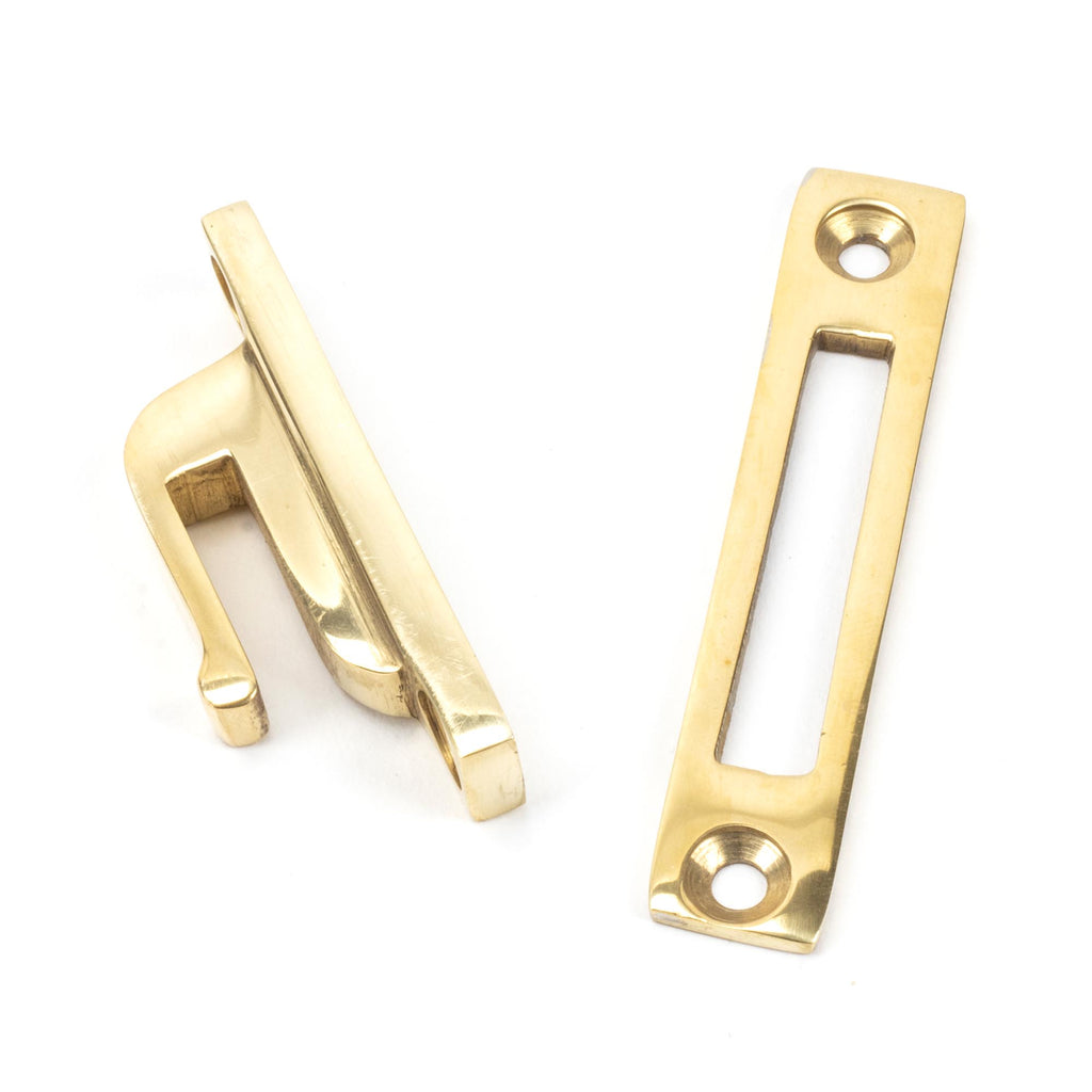 From The Anvil's Polished Brass Monkeytail Fastener