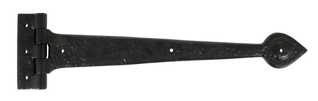 From The Anvil's Black Black Cast T Hinge (pair)