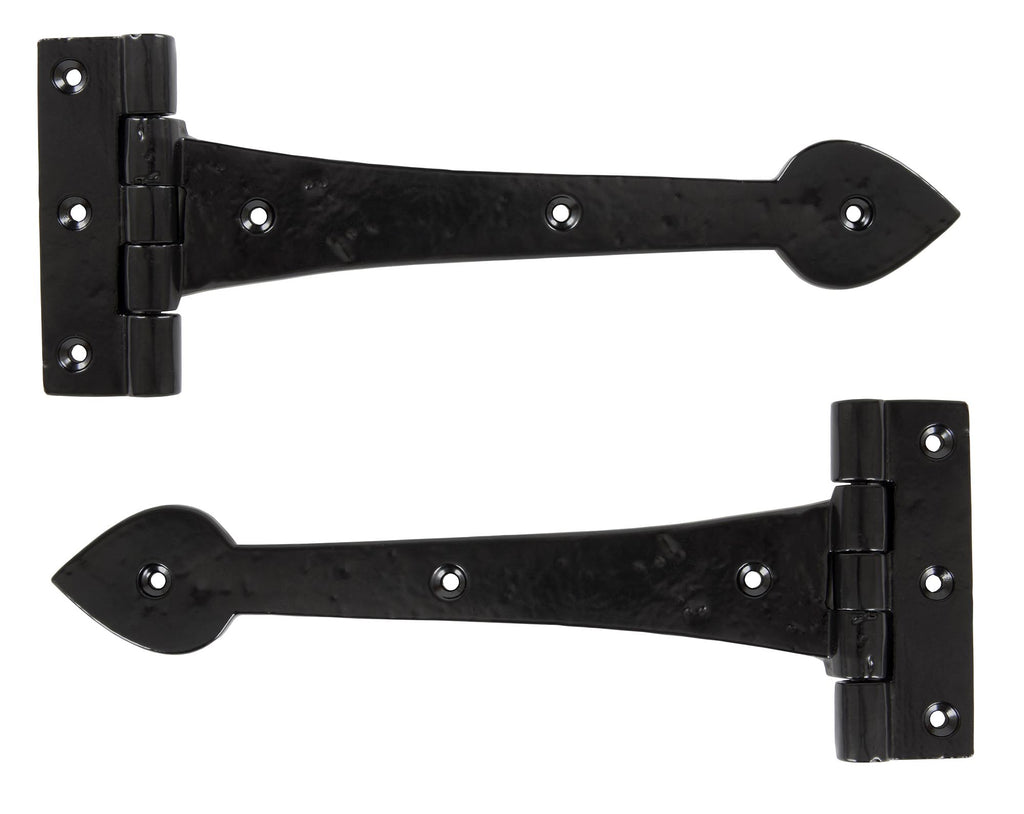 From The Anvil's Black Black Cast T Hinge (pair)