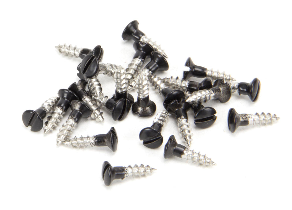 From The Anvil's Black Black SS Countersunk Raised Head Screws (25)